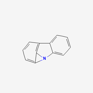 molecular formula C12H7N B13971928 Azireno[2,3,1-jk]carbazole CAS No. 591749-44-9