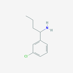 1-(3-Chlorophenyl)butan-1-amine