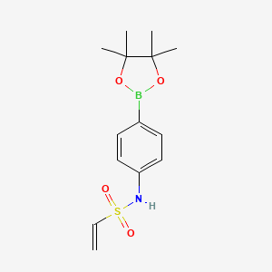 Ethenesulfonamide,N-[4-(4,4,5,5-tetramethyl-1,3,2-dioxaborolan-2-yl)phenyl]-