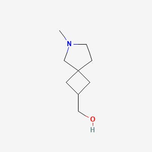 molecular formula C9H17NO B13972081 (6-Methyl-6-azaspiro[3.4]octan-2-yl)methanol 