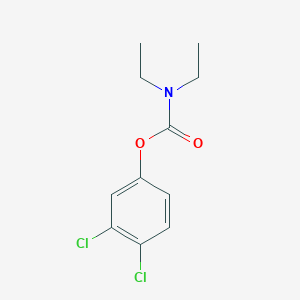 molecular formula C11H13Cl2NO2 B13972126 3,4-Dichlorophenyl diethylcarbamate CAS No. 204930-39-2