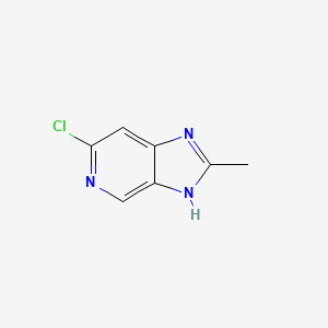 6-Chloro-2-methyl-3H-imidazo[4,5-c]pyridine