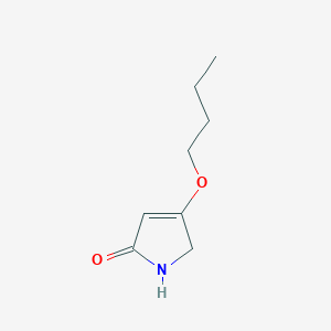 molecular formula C8H13NO2 B13972247 4-Butoxy-1H-pyrrol-2(5H)-one 
