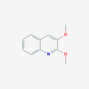 molecular formula C11H11NO2 B13972299 2,3-Dimethoxy Quinoline 