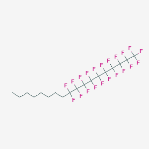 molecular formula C18H17F21 B1397231 1-(Perfluorodecyl)octane CAS No. 93454-70-7
