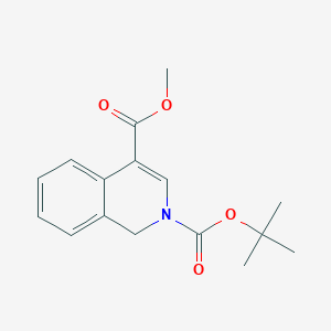 2-tert-Butyl 4-methyl isoquinoline-2,4(1H)-dicarboxylate