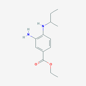 Ethyl 3-amino-4-(sec-butylamino)benzoate