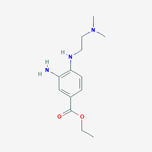 Ethyl 3-amino-4-{[2-(dimethylamino)ethyl]-amino}benzoate