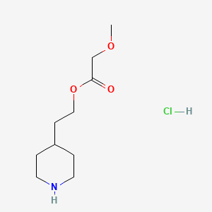 2-(4-Piperidinyl)ethyl 2-methoxyacetate hydrochloride