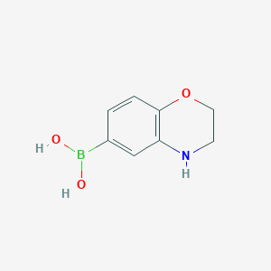 (3,4-Dihydro-2H-benzo[b][1,4]oxazin-6-yl)boronic acid