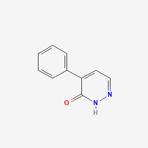 molecular formula C10H8N2O B13972639 4-Phenyl-3(2h)-pyridazinone 