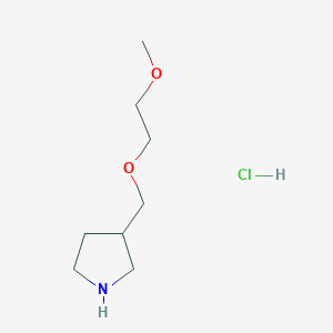 3-[(2-Methoxyethoxy)methyl]pyrrolidine hydrochloride