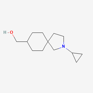 molecular formula C13H23NO B13972707 (2-Cyclopropyl-2-azaspiro[4.5]decan-8-yl)methanol 