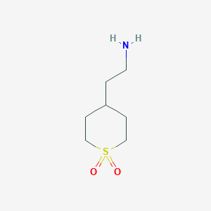 2-(1,1-Dioxidotetrahydro-2H-thiopyran-4-YL)ethanamine