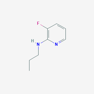 molecular formula C8H11FN2 B13972759 3-fluoro-N-propylpyridin-2-amine 