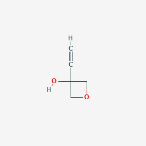 B1397288 3-Ethynyloxetan-3-ol CAS No. 1352492-38-6
