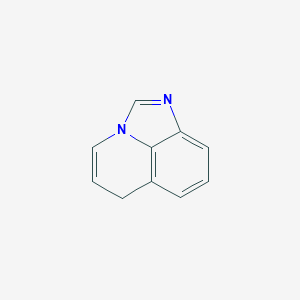 molecular formula C10H8N2 B13972950 6H-Imidazo[4,5,1-IJ]quinoline CAS No. 50791-43-0