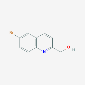 molecular formula C10H8BrNO B13973102 (6-Bromoquinolin-2-YL)methanol CAS No. 1196151-65-1