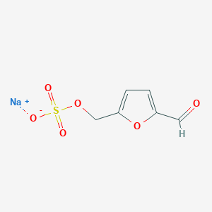 molecular formula C6H5NaO6S B139734 5-磺氧甲基糠醛钠盐 CAS No. 1330171-28-2