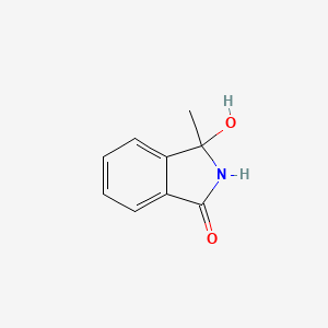 molecular formula C9H9NO2 B13973528 3-Hydroxy-3-methylisoindolin-1-one CAS No. 29879-70-7