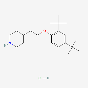 4-{2-[2,4-Di(tert-butyl)phenoxy]ethyl}piperidine hydrochloride