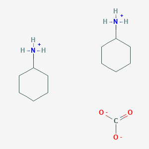 molecular formula C13H28N2O3 B13974024 Cyclohexylammonium carbonate 