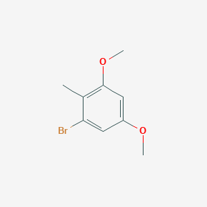 molecular formula C9H11BrO2 B13974144 1-Bromo-3,5-dimethoxy-2-methylbenzene CAS No. 62827-43-4