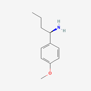 molecular formula C11H17NO B13974213 (R)-1-(4-Methoxyphenyl)butan-1-amine 