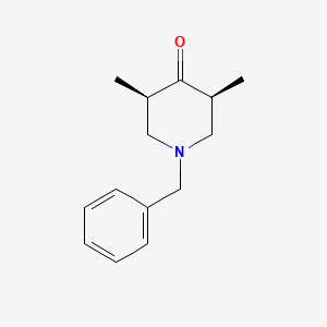 molecular formula C14H19NO B1397441 cis-1-Benzyl-3,5-dimethyl-4-oxopiperidine CAS No. 324769-03-1