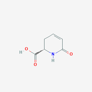 molecular formula C6H7NO3 B139746 (S)-6-oxo-1,2,3,6-tetrahydropyridine-2-carboxylic acid CAS No. 147751-02-8