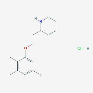 molecular formula C16H26ClNO B1397480 2-(2-Piperidinyl)ethyl 2,3,5-trimethylphenyl ether hydrochloride CAS No. 1220019-82-8