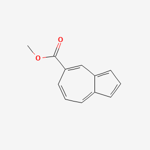 molecular formula C12H10O2 B13975471 Methyl azulene-5-carboxylate CAS No. 54380-72-2