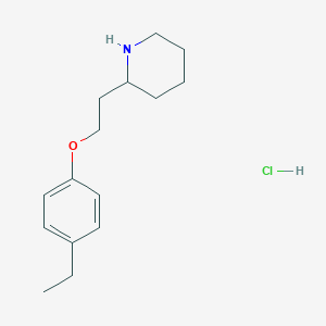 2-[2-(4-Ethylphenoxy)ethyl]piperidine hydrochloride