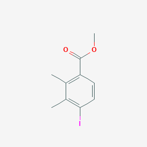 molecular formula C10H11IO2 B13975622 Methyl 4-iodo-2,3-dimethylbenzoate 
