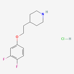 4-[2-(3,4-Difluorophenoxy)ethyl]piperidine hydrochloride