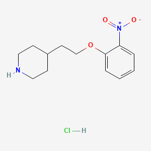 4-[2-(2-Nitrophenoxy)ethyl]piperidine hydrochloride