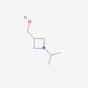 molecular formula C7H15NO B13975798 (1-Isopropylazetidin-3-yl)methanol 