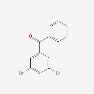 molecular formula C13H8Br2O B13975837 (3,5-Dibromophenyl)(phenyl)methanone CAS No. 51339-41-4