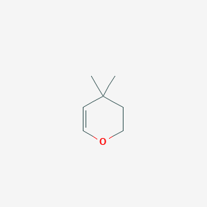 molecular formula C7H12O B13975992 4,4-Dimethyl-3,4-dihydro-2H-pyran CAS No. 64833-72-3