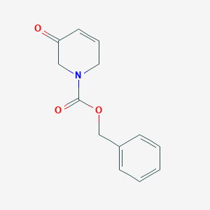 molecular formula C13H13NO3 B13976029 Benzyl 5-oxo-5,6-dihydropyridine-1(2H)-carboxylate 