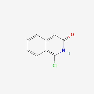 molecular formula C9H6ClNO B13976094 1-Chloroisoquinolin-3-ol 