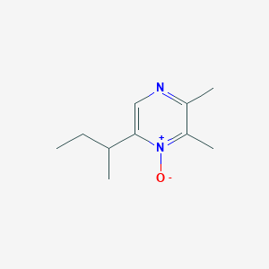 molecular formula C10H16N2O B139761 6-sec-Butyl-2,3-dimethylpyrazine 1-oxide CAS No. 143463-85-8