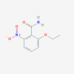 molecular formula C9H10N2O4 B13976645 2-Ethoxy-6-nitrobenzamide CAS No. 64431-78-3
