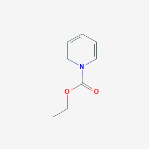 molecular formula C8H11NO2 B13976648 Ethyl pyridine-1(2H)-carboxylate CAS No. 57956-33-9