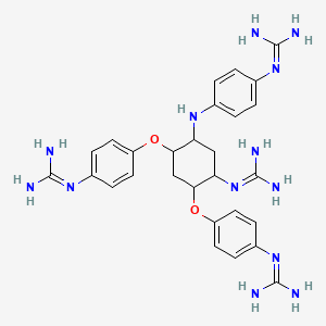 molecular formula C28H37N13O2 B13976963 Furin Inhibitor 