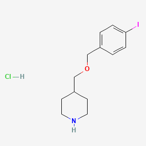 4-Iodobenzyl 4-piperidinylmethyl ether hydrochloride