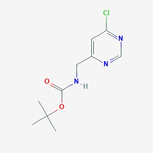 Tert-butyl N-[(6-chloropyrimidin-4-YL)methyl]carbamate