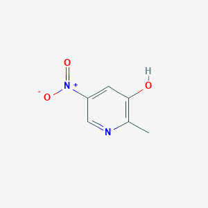 molecular formula C6H6N2O3 B1397746 3-Hydroxy-2-methyl-5-nitropyridine CAS No. 36625-58-8