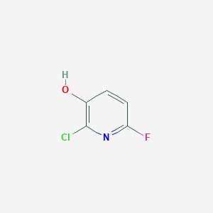 molecular formula C5H3ClFNO B13977618 2-Chloro-6-fluoropyridin-3-ol 