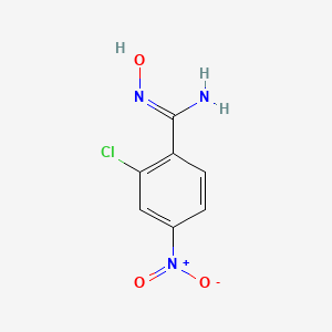 2-Chloro-N'-hydroxy-4-nitrobenzamidine